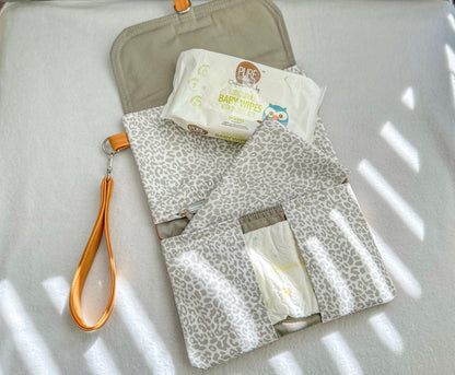 Blush Nappy Changing Clutch