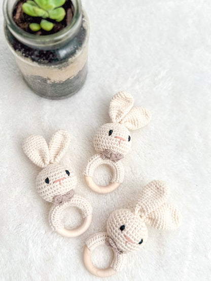 Baby Rabbit Wooden Toy