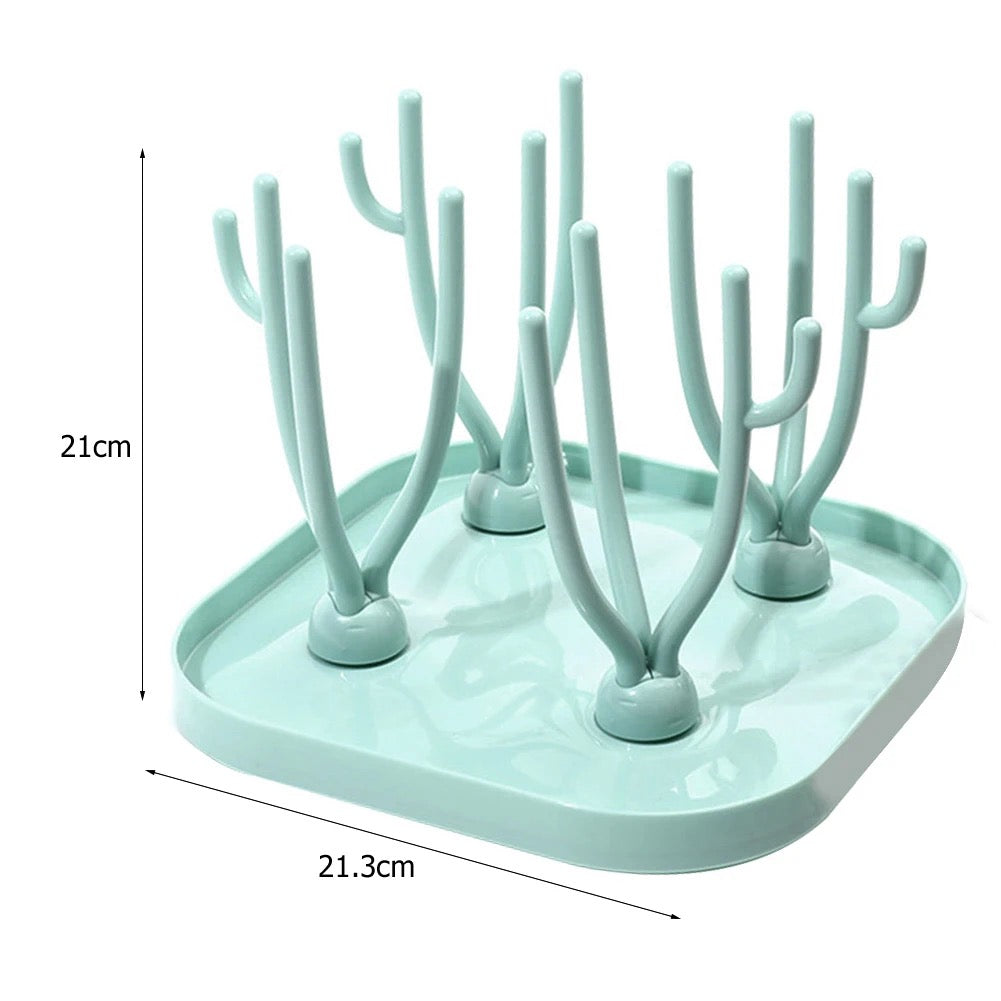 Baby bottle drying rack - Blue