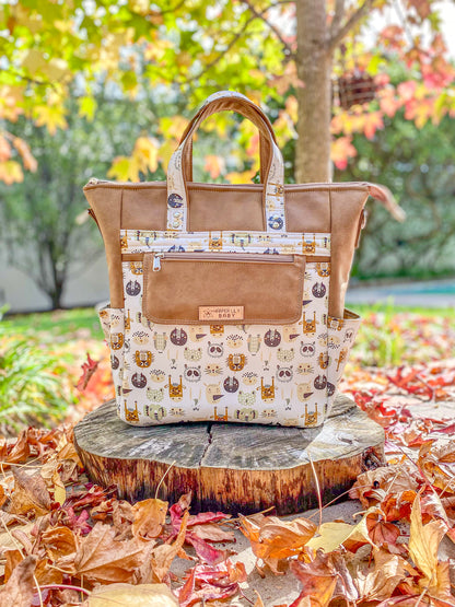 Safari Baby Bag - Chocolate