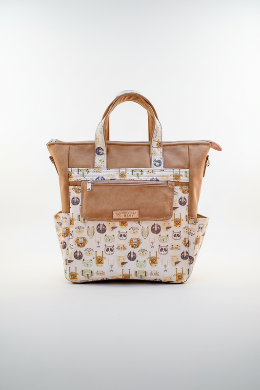 Safari Baby Bag - Chocolate