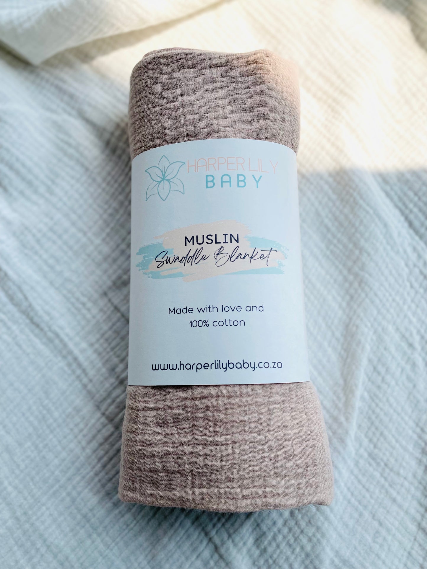 Muslin Swaddle - Sand