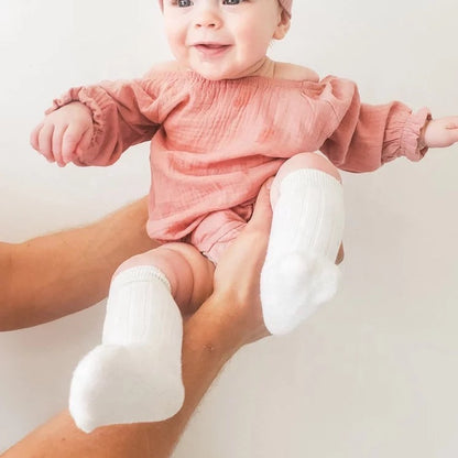 Organic Cotton Muslin Romper - Dusty Rose