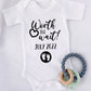 Pregnancy announcement onesie