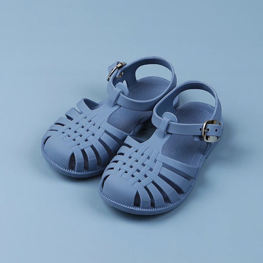 Summer Jelly Sandals - Blue