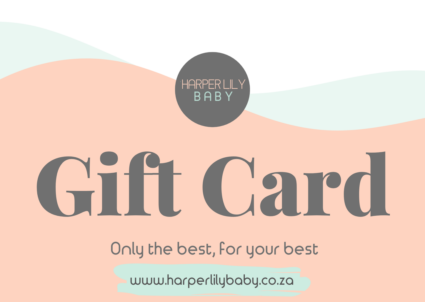 Harper Lily Baby Gift Card