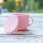 Silicone snack pots