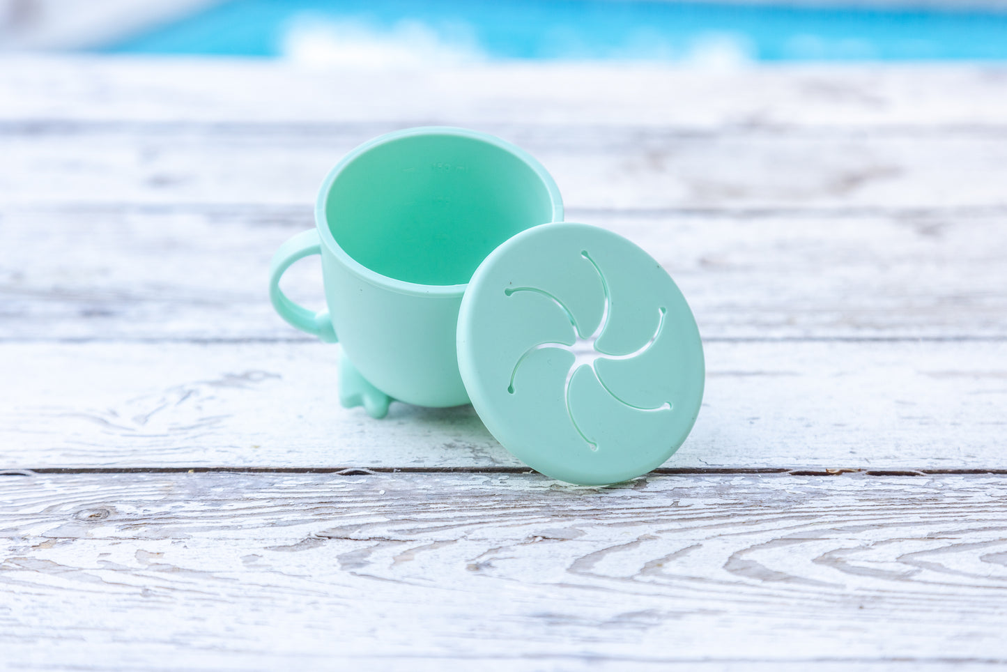 Silicone snack pots