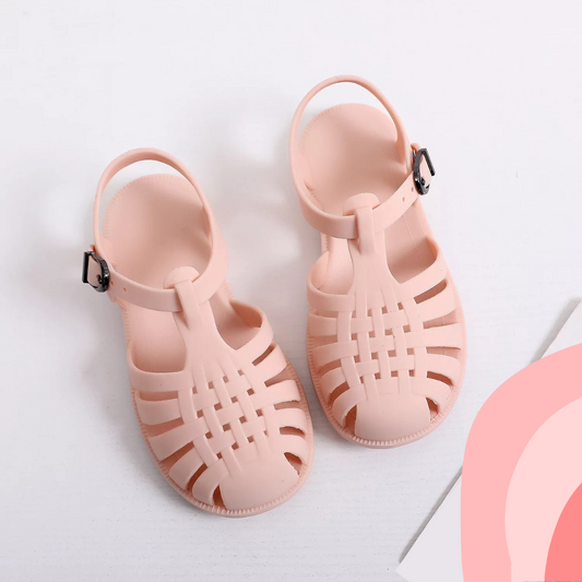 Summer Jelly Sandals - Pink